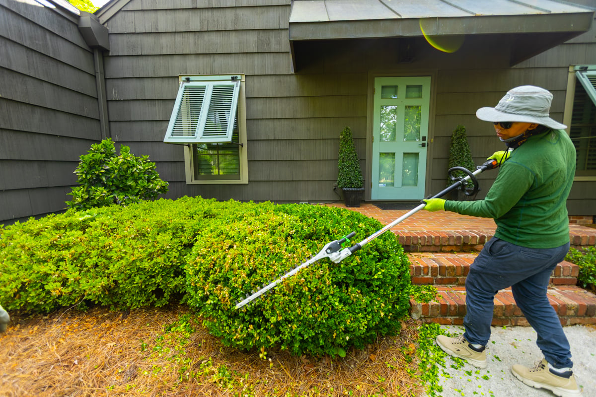 hedge trimmer training crew maintenance 11