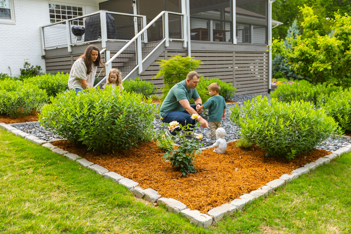 garden installation greenville