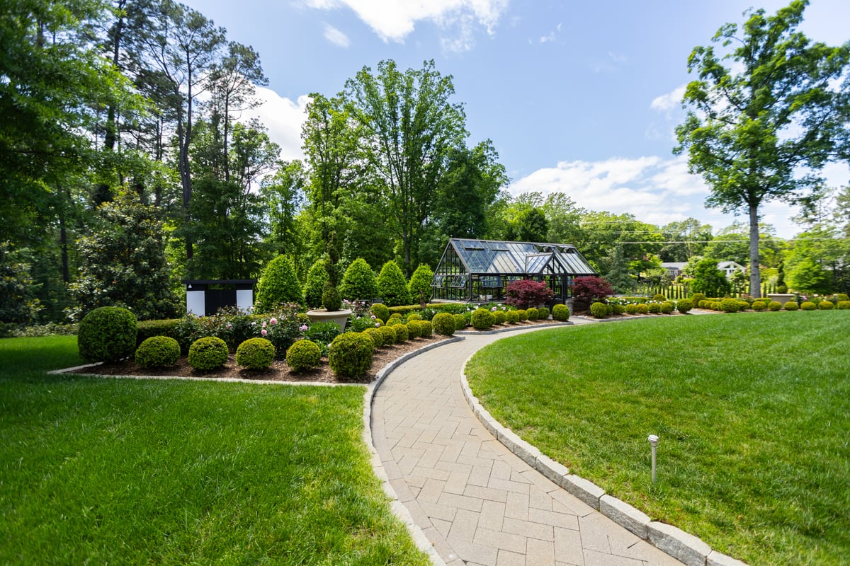 walkway path installation