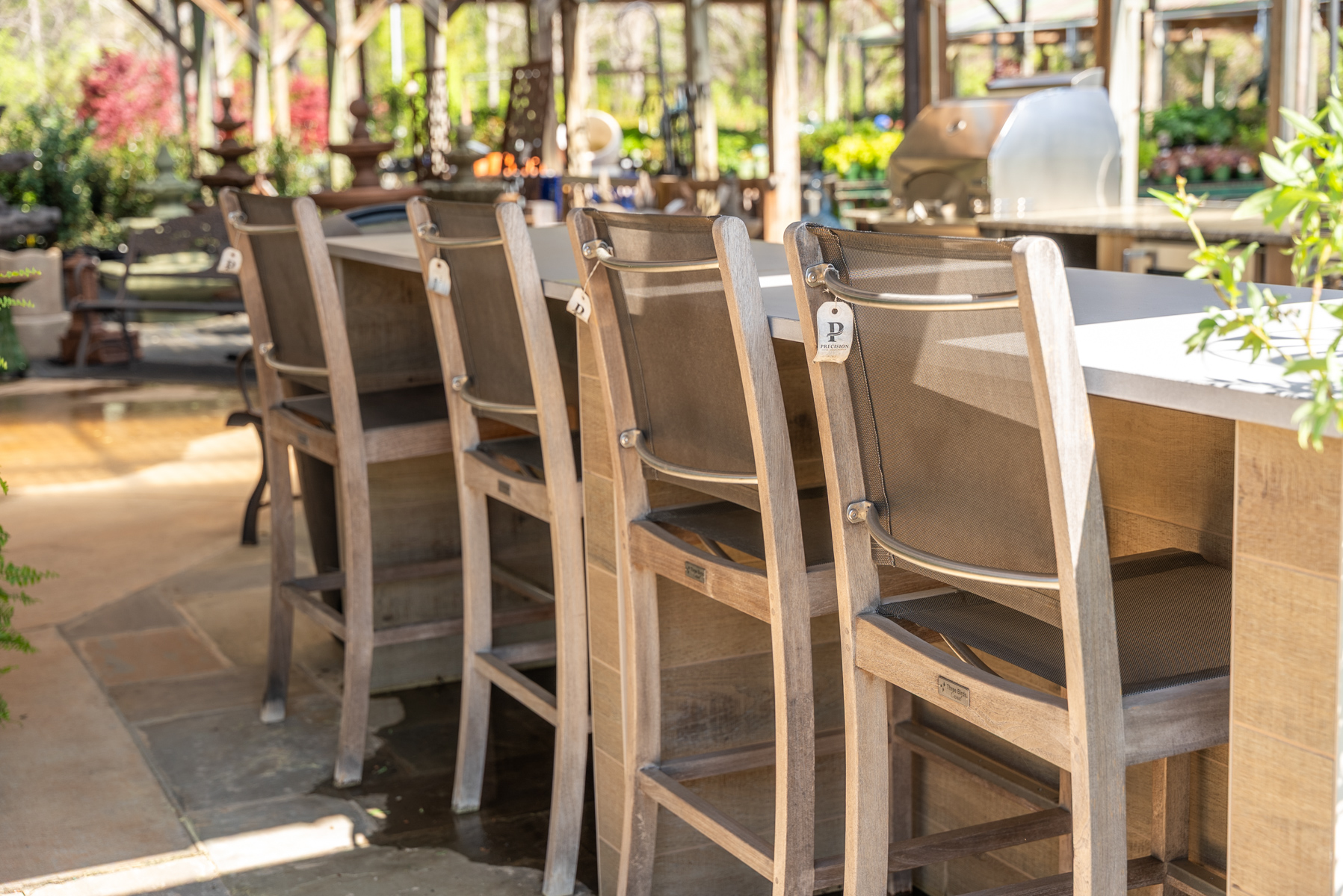 garden center counter height chairs