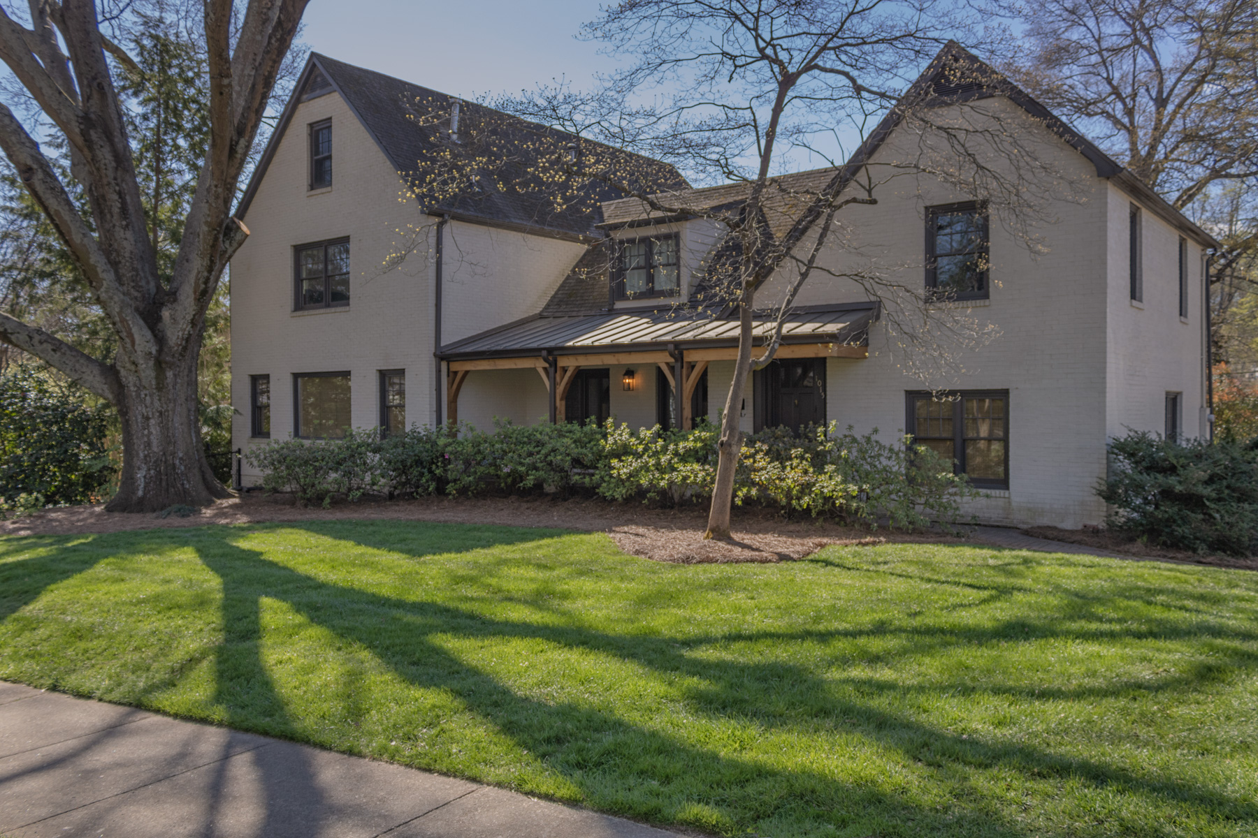 home front grass trees landscape